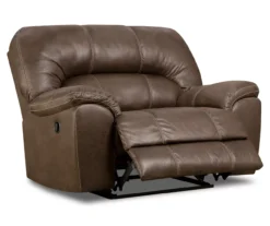 Stallion Brown Snuggle Up Recliner -Living Room Furniture Store 810168898 1