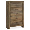 Trinell 5-Drawer Chest -Living Room Furniture Store 810337768