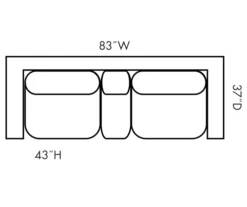 Stratolounger Stallion Reclining Console Loveseat -Living Room Furniture Store 810348639 5