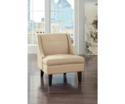 Clarinda Cream Accent Chair -Living Room Furniture Store 810363291 2