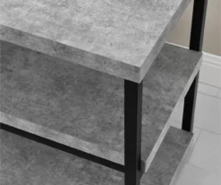 Faux Concrete TV Stand -Living Room Furniture Store 810369279 2