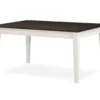 Caylie Farmhouse Dining Table -Living Room Furniture Store 810385655