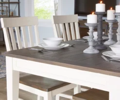 Caylie Farmhouse Dining Table 8 Caylie Farmhouse Dining Table -Living Room Furniture Store 810385655 810385656