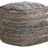 Absalom Natural Chenille Pouf -Living Room Furniture Store 810389289 4