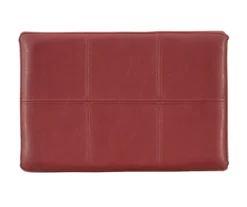 30" Brooke Red Saddle Barstool -Living Room Furniture Store 810389513 8