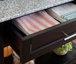 Ree Black Granite Top Kitchen Cart With Storage 22 Ree Black Granite Top Kitchen Cart With Storage -Living Room Furniture Store 810389519 A8 8