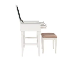 Martha Mirror Vanity Set With Stool 35 Martha Mirror Vanity Set With Stool -Living Room Furniture Store 810389524 A0 7