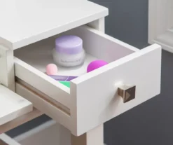 Martha Mirror Vanity Set With Stool 36 Martha Mirror Vanity Set With Stool -Living Room Furniture Store 810389524 B8