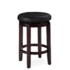 24" Clea Black Counter Stool -Living Room Furniture Store 810389528 1