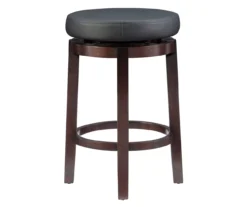 24" Clea Black Counter Stool -Living Room Furniture Store 810389528 4
