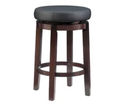 24" Clea Black Counter Stool -Living Room Furniture Store 810389528 A0 1
