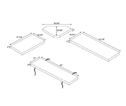 Brown PVC Cushion Set For Breakfast Nook -Living Room Furniture Store 810389545 A7