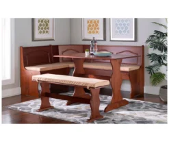 Beige Microfiber Cushion Set For Breakfast Nook -Living Room Furniture Store 810389546 A8 10