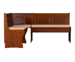 Beige Microfiber Cushion Set For Breakfast Nook -Living Room Furniture Store 810389546 A8 6