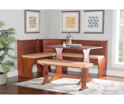 Beige Microfiber Cushion Set For Breakfast Nook -Living Room Furniture Store 810389546 A8 9