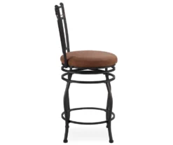 Swag Swivel Bar/ Counter Stools -Living Room Furniture Store 810389559 2