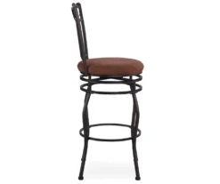 Swag Swivel Bar/ Counter Stools -Living Room Furniture Store 810389560 2 1