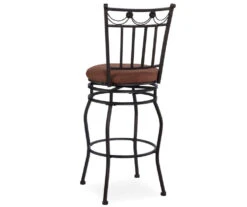 30" Slat Back Swivel Barstool 9 30" Slat Back Swivel Barstool -Living Room Furniture Store 810389560 3