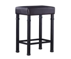 Luke Industrial 3-Piece Pub Table Set With Hooks -Living Room Furniture Store 810389576 A0 3