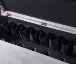 Erin Gray Padded Shoe Storage Ottoman -Living Room Furniture Store 810389631 4