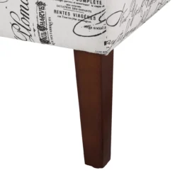 Shelby Script Armless Accent Chair -Living Room Furniture Store 810389655 6