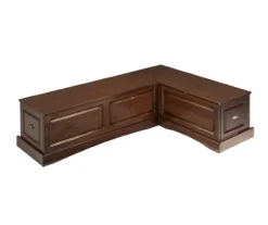 Cannon Walnut Backless Breakfast Nook 22 Cannon Walnut Backless Breakfast Nook -Living Room Furniture Store 810389665 A0 2