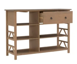 Rockford Rustic Gray 5-Shelf TV & Media Center -Living Room Furniture Store 810389684 A0 5