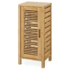 Pierce Bamboo Single Door Floor Cabinet -Living Room Furniture Store 810389686 1