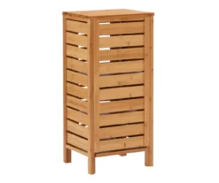 Pierce Bamboo Single Door Floor Cabinet -Living Room Furniture Store 810389686 A2 2