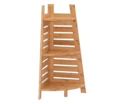 Pierce Bamboo 3-Tier Corner Shelf 17 Pierce Bamboo 3-Tier Corner Shelf -Living Room Furniture Store 810389691 A0 1