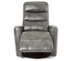 Real Living Bolero Faux Leather Swivel Glider Recliner -Living Room Furniture Store 810394206 3