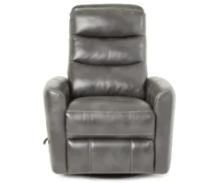 Real Living Bolero Faux Leather Swivel Glider Recliner -Living Room Furniture Store 810394206 6
