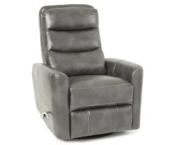 Real Living Bolero Faux Leather Swivel Glider Recliner -Living Room Furniture Store 810394206 7