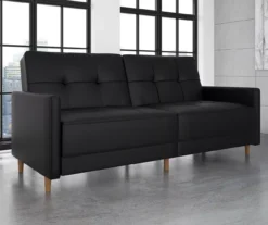 Ameriwood Avianna Faux Leather Coil Futon 26 Ameriwood Avianna Faux Leather Coil Futon -Living Room Furniture Store 810405140 2