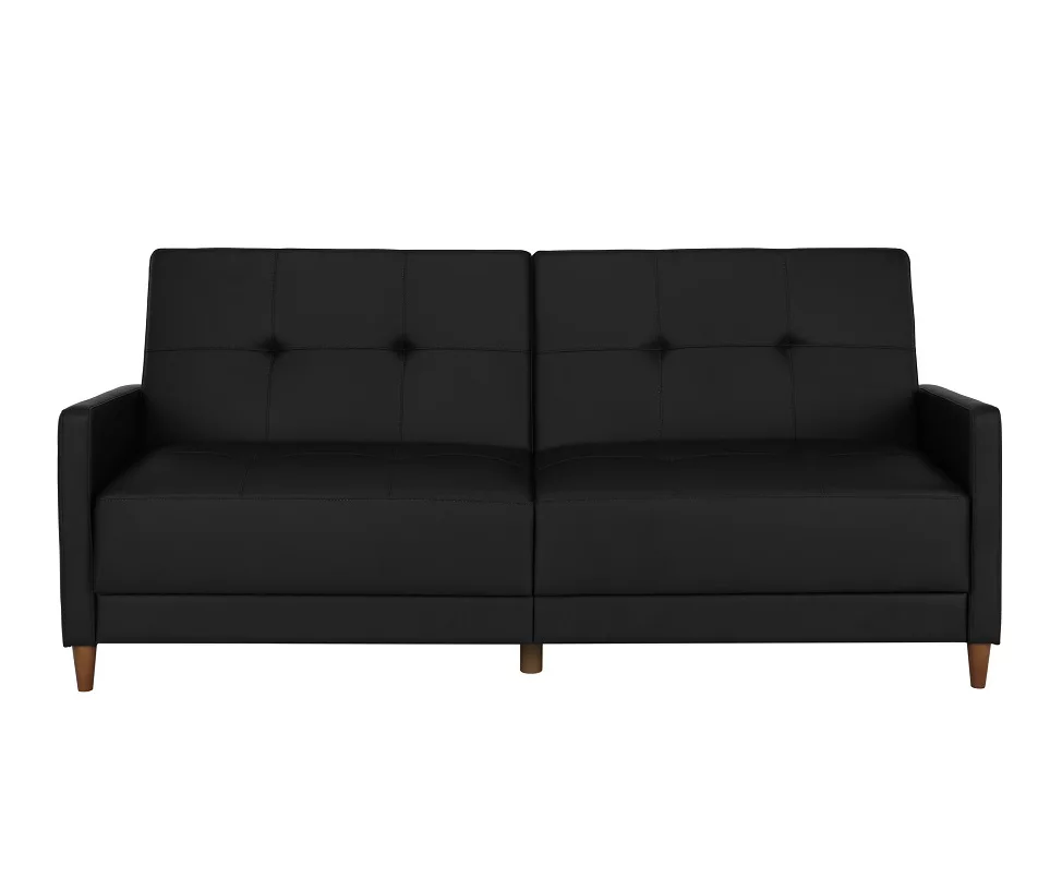 Ameriwood Avianna Faux Leather Coil Futon 8 Ameriwood Avianna Faux Leather Coil Futon - Image 6
