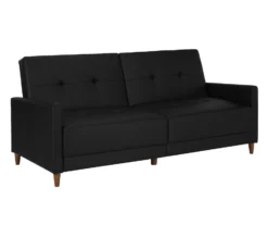 Ameriwood Avianna Faux Leather Coil Futon 29 Ameriwood Avianna Faux Leather Coil Futon -Living Room Furniture Store 810405140 4 1