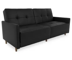 Ameriwood Avianna Faux Leather Coil Futon 31 Ameriwood Avianna Faux Leather Coil Futon -Living Room Furniture Store 810405140 5