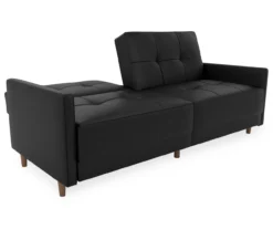Ameriwood Avianna Faux Leather Coil Futon 33 Ameriwood Avianna Faux Leather Coil Futon -Living Room Furniture Store 810405140 6