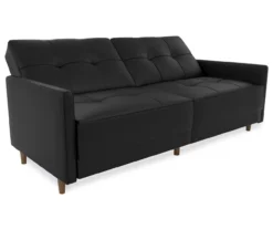 Ameriwood Avianna Faux Leather Coil Futon 35 Ameriwood Avianna Faux Leather Coil Futon -Living Room Furniture Store 810405140 7