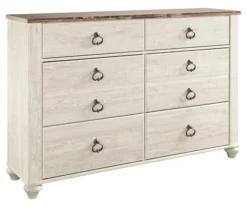 Willowton Whitewash Dresser -Living Room Furniture Store 810406133 10