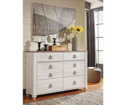 Willowton Whitewash Dresser -Living Room Furniture Store 810406133 4