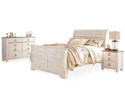 Willowton Whitewash Dresser -Living Room Furniture Store 810406134 810406135 810406136 810406133 810422732 1