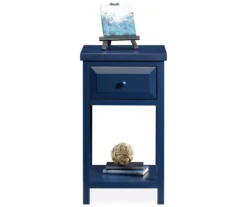 Indigo Blue Cottage Road 1-Drawer End Table