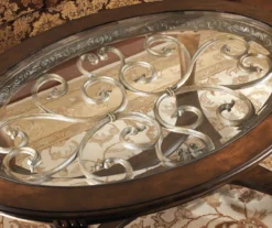 Norcastle Oval Coffee Table -Living Room Furniture Store 810409015