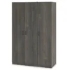 Rodeo Weathered Oak 3-Door Wardrobe -Living Room Furniture Store 810409561