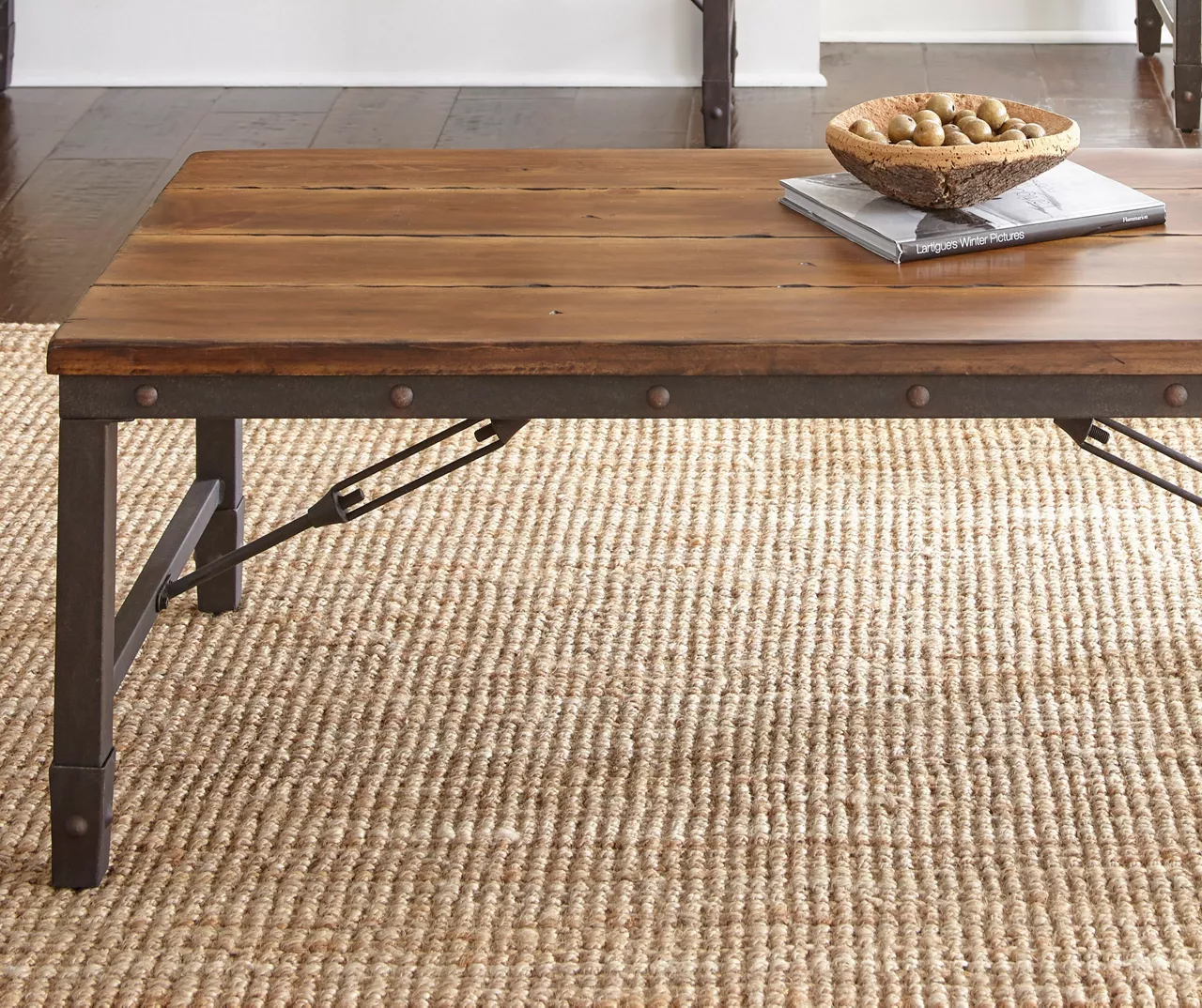 Ashford Wood & Metal Coffee Table 5 Ashford Wood & Metal Coffee Table - Image 3