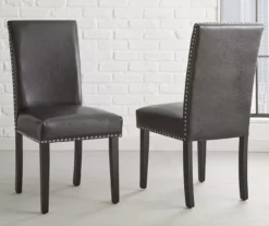 Verano Gray Dining Chairs, 2-Pack