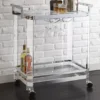 Aerin 2-Shelf Server Cart -Living Room Furniture Store 810423098 1