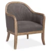 Engineer Taupe Accent Chair -Living Room Furniture Store 810431435 2