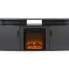 63" Gray Electric Fireplace Console -Living Room Furniture Store 810434050 6